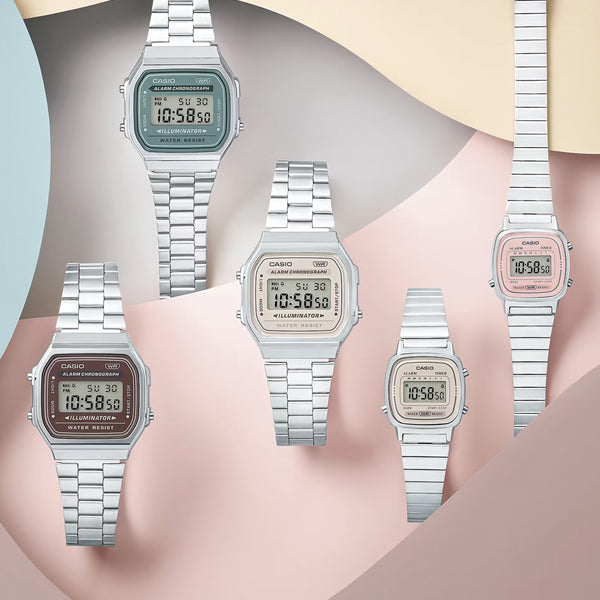 CASIO VINTAGE Mod. ICONIC - CREAM WATCHES