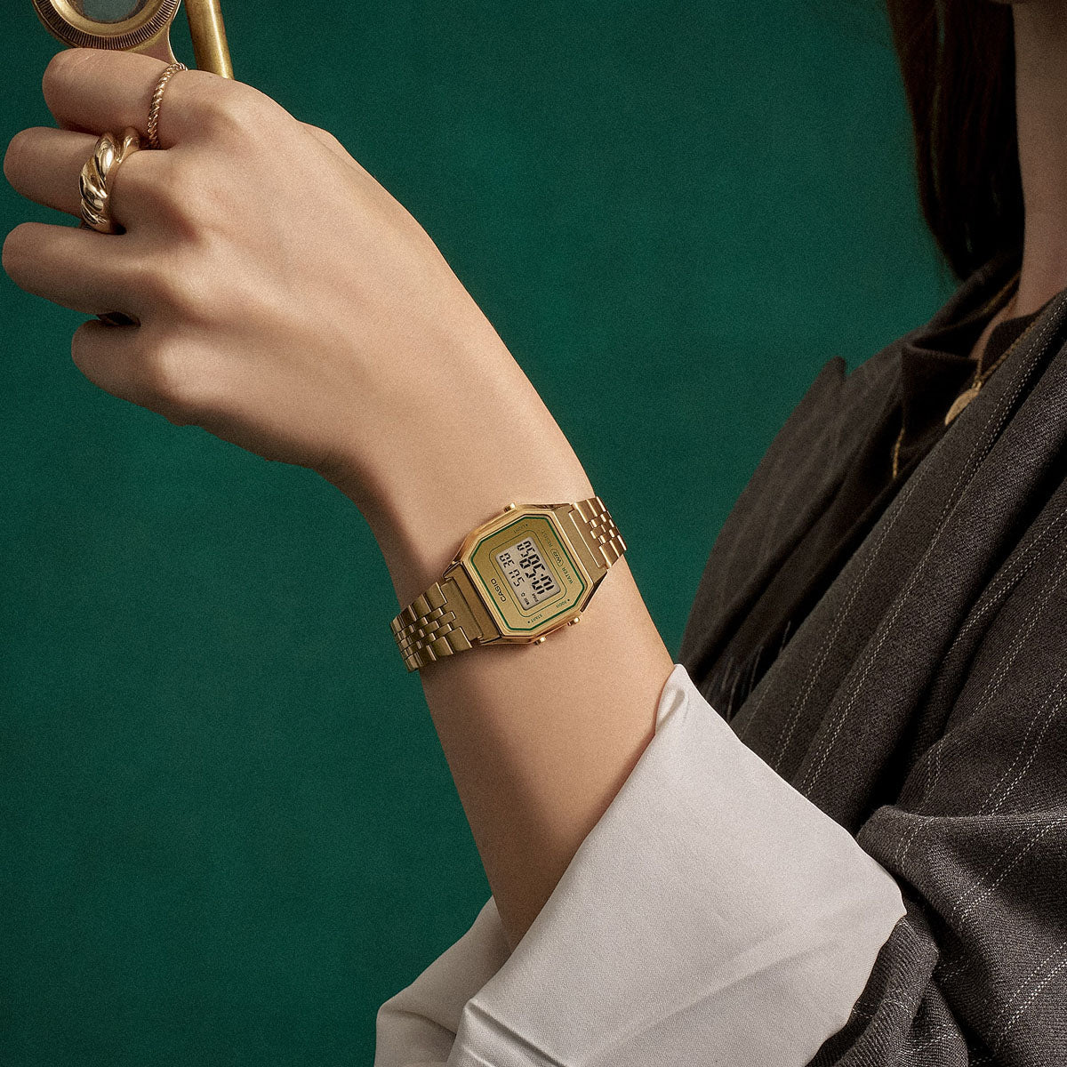 CASIO VINTAGE Mod. ICONIC - GOLD WATCHES