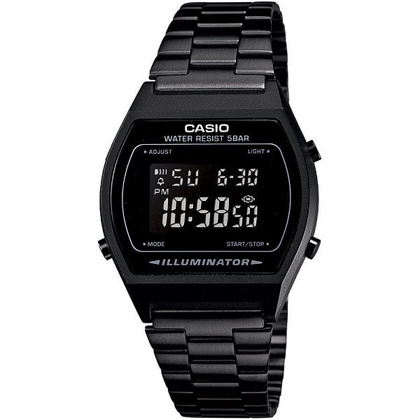 CASIO VINTAGE Mod. ILLUMINATOR BLACK WATCHES