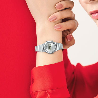 CASIO VINTAGE Mod. MINI COLLECTION SLIM ROUND - SILVER WATCHES