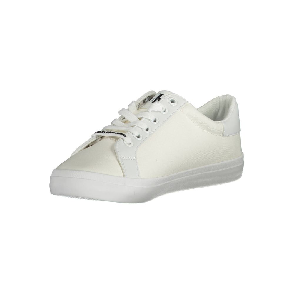 Calvin Klein Bianco Cotton Women Sneaker