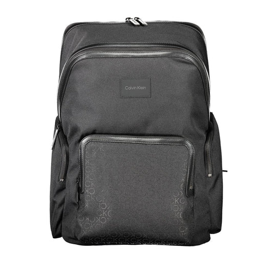 Calvin Klein Black Polyester Men's Backpack 1728,67403481248,Backpacks - Bags,Bags,Black,Calvin Klein,Men,New with tags