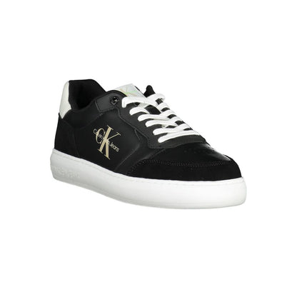Calvin Klein Black Polyester Men's Sneaker