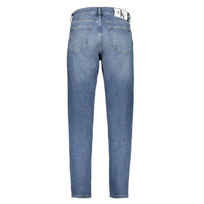 Calvin Klein Blu Cotton Men's Tapered Jean