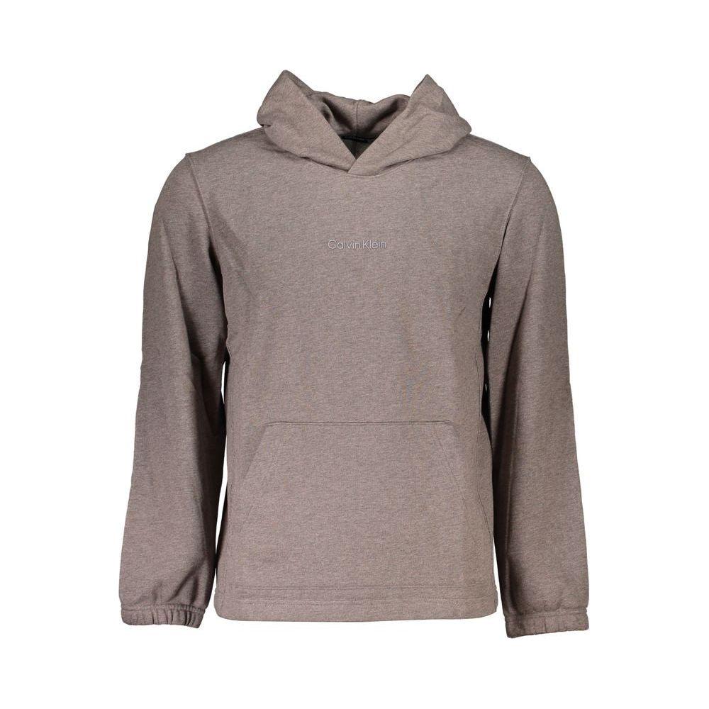 Calvin Klein Sleek Long Sleeved Hooded Sweatshirt