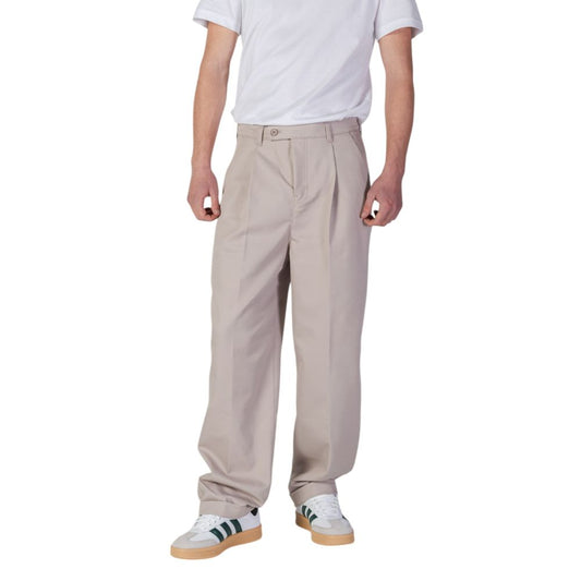 Calvin Klein Jeans Beige Recycled Polyester Casual Pants Calvin Klein Jeans
