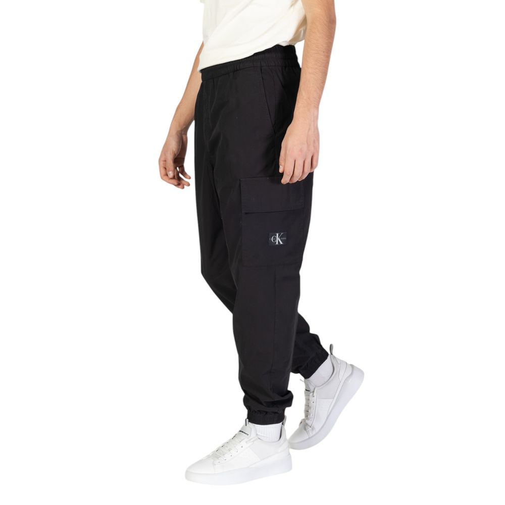 Calvin Klein Jeans Black Cotton Joggers (Workout Pants)