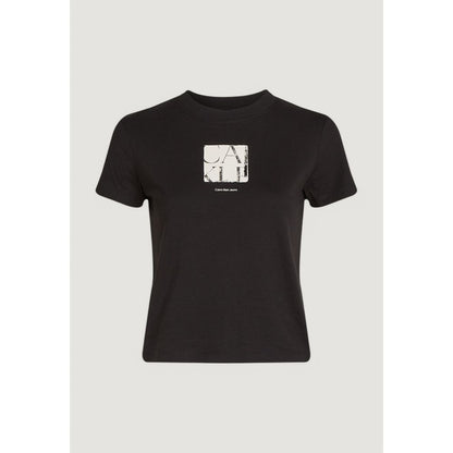 Calvin Klein Jeans Black Recycled Cotton T-Shirt