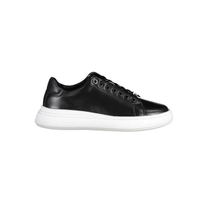 Calvin Klein Nero Pelle Donna Sneaker