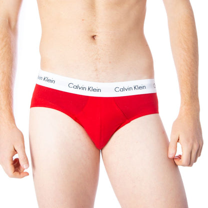 Calvin Klein Underwear Red Cotton Briefs Calvin Klein Underwear