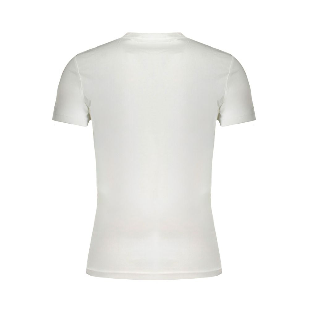 Calvin Klein White Cotton Men T-Shirt