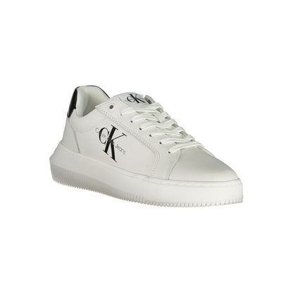 Calvin Klein White Leather Women Sneaker