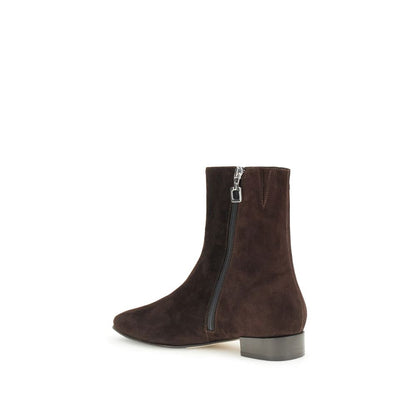 Carel Paris Brown Leather Ankle Boots Carel Paris