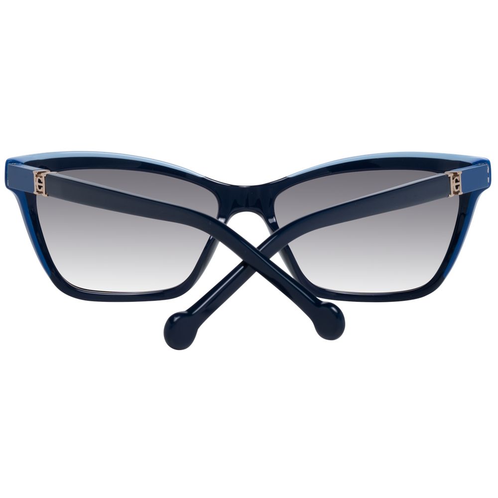 Carolina Herrera Blue Plastic Sunglasses Carolina Herrera