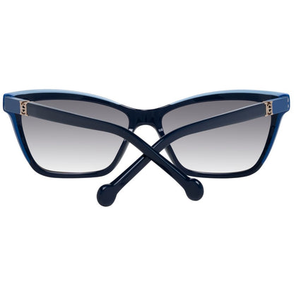 Carolina Herrera Blue Plastic Sunglasses Carolina Herrera