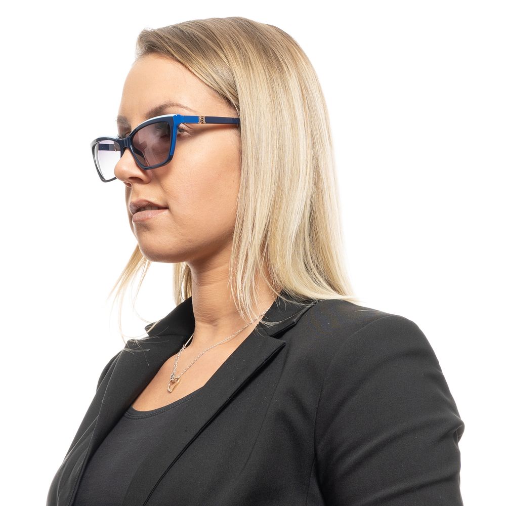 Carolina Herrera Blue Plastic Sunglasses Carolina Herrera