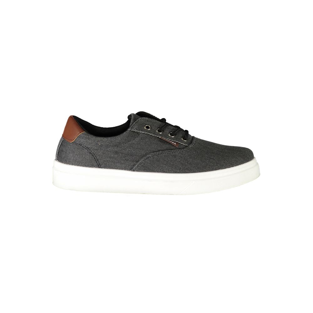 Carrera Black Polyurethane Men Sneaker