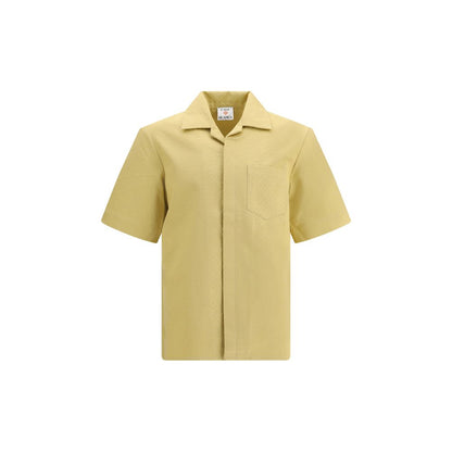 Casablanca Cream Cotton Shortsleeve Shirt Casablanca