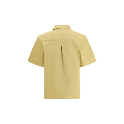 Casablanca Cream Cotton Shortsleeve Shirt Casablanca