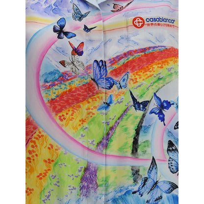 Casablanca Multicolor Silk Pattern Shirt Casablanca