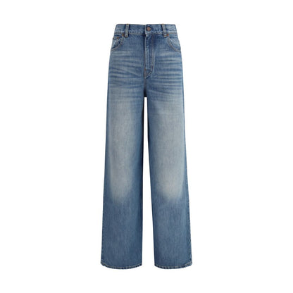 Chloé Blue Cotton Jeans Denim Chloé