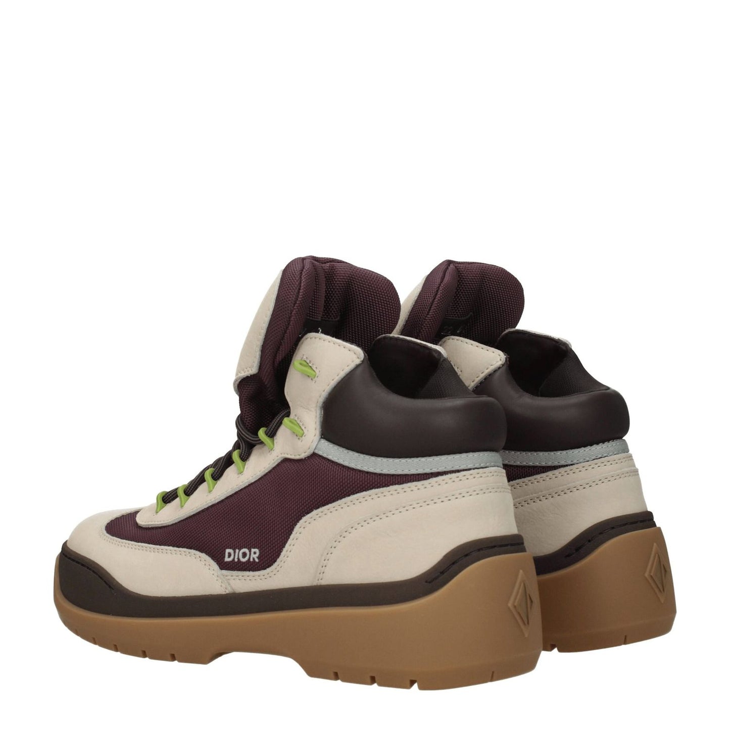 Christian Dior Beige Leather Ankle Boots Christian Dior