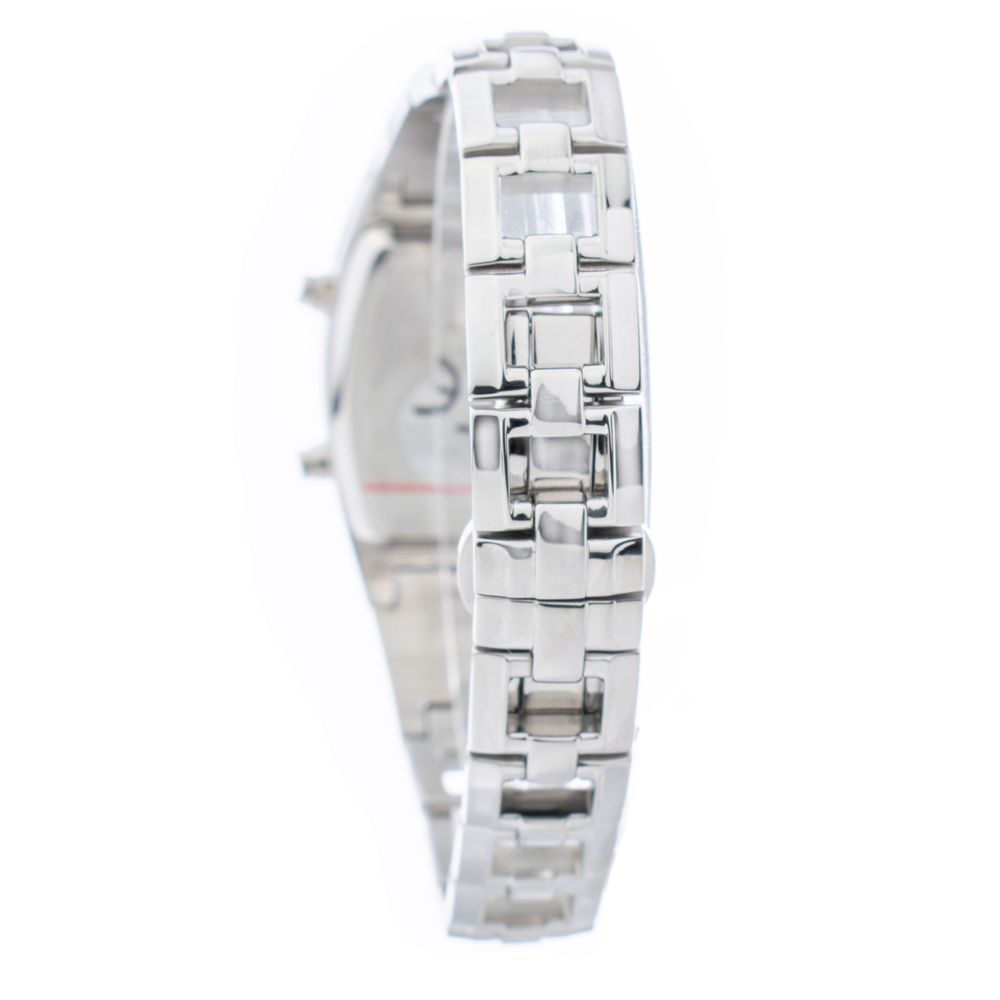 Chronotech Silver Stainless Steel Digital Watch