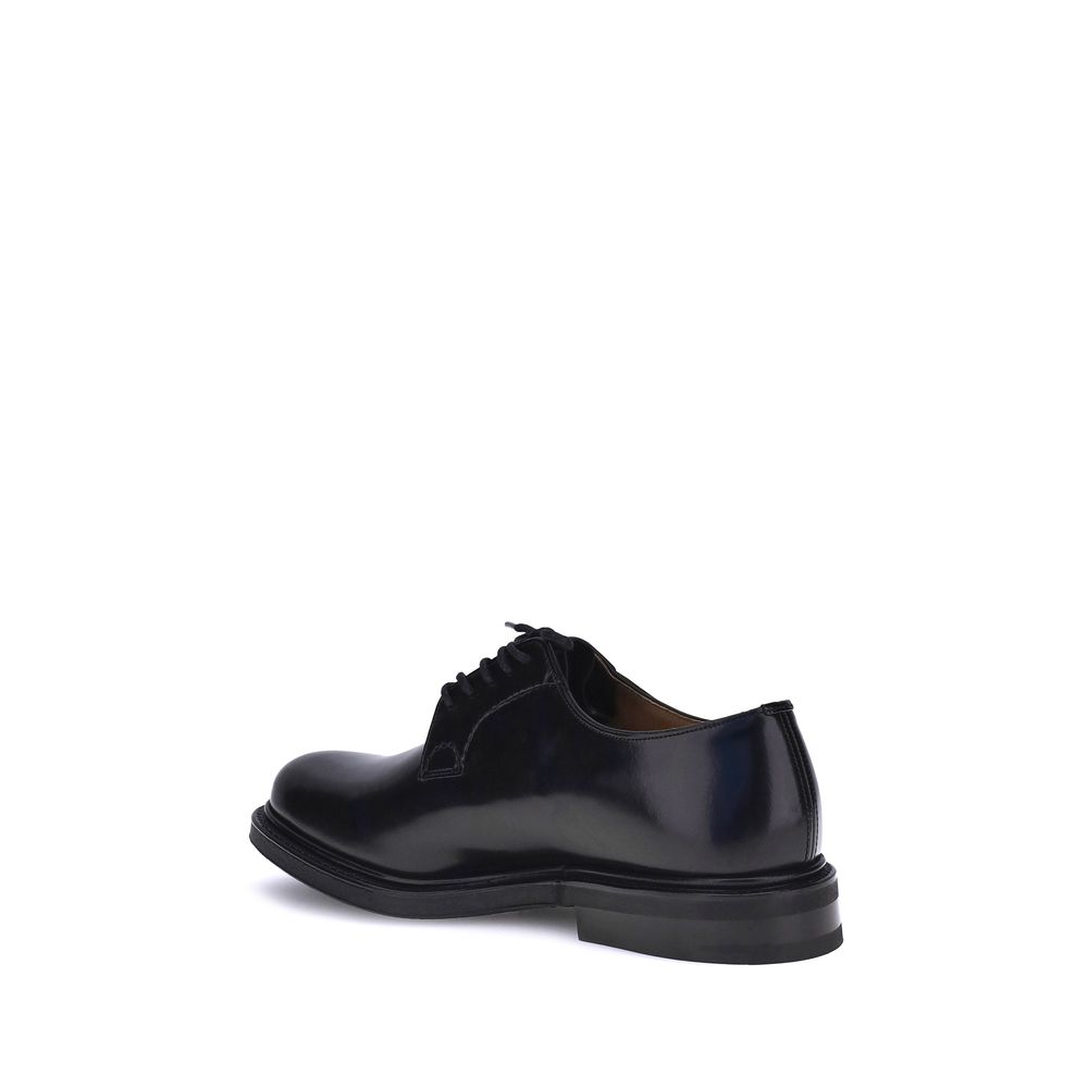 Church's Black Calf Leather Bos Taurus Oxfords And Derbies