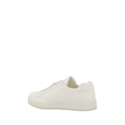 Church's White Rubber Low Top Sneakers Church's