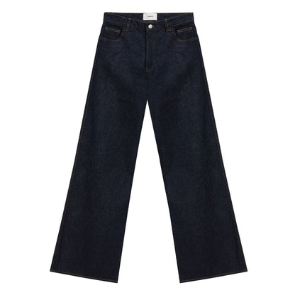 Coperni Blue Cotton High-Waisted Jean Coperni