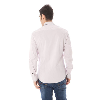 Costume National Rosa Cotton Men Shirt Costume National