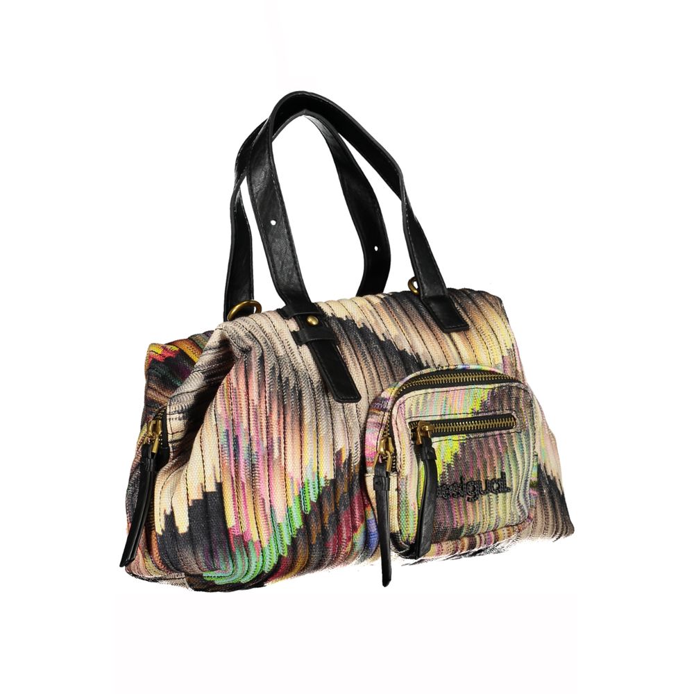 Desigual Nero Polyester Women Handbag