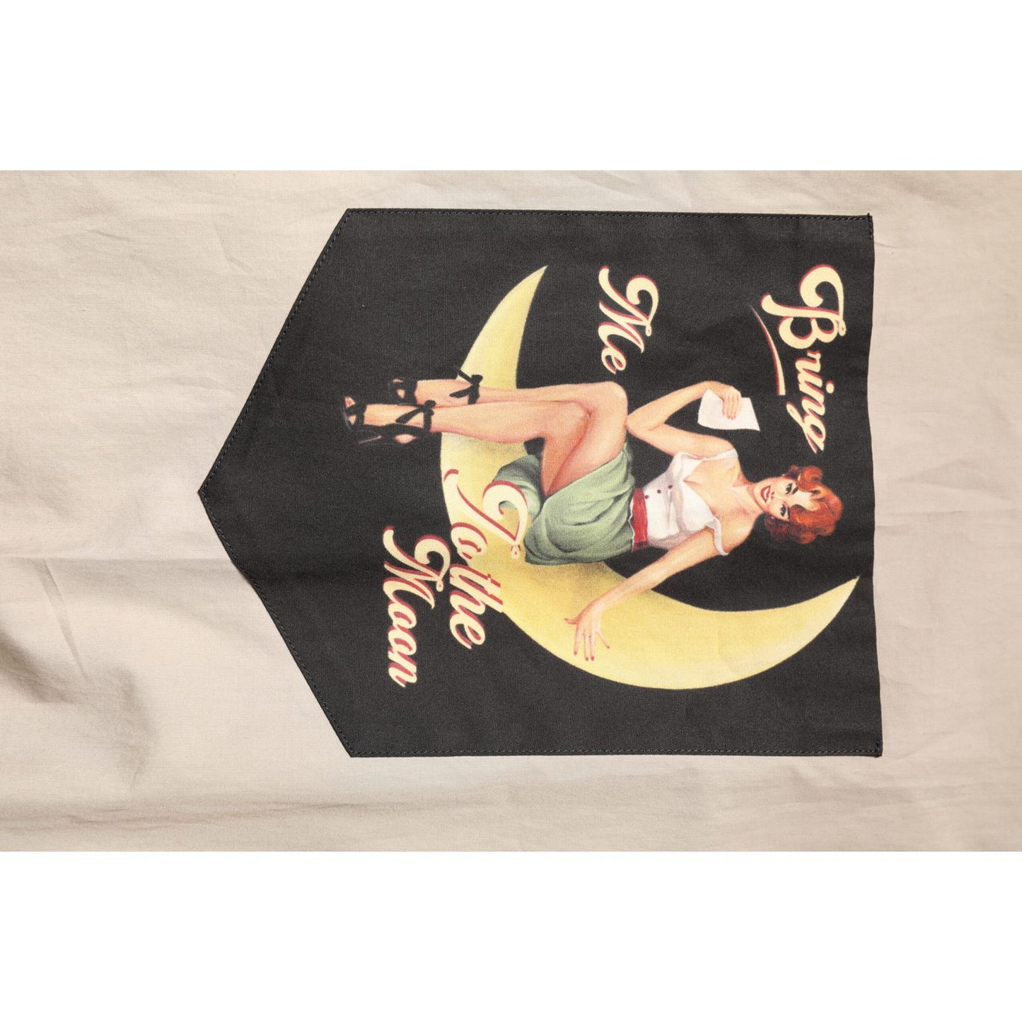 Dolce & Gabbana Beige Pin Up Print MARTINI Men Casual Shirt