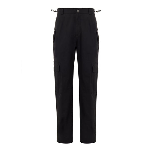 Dolce & Gabbana Black Cotton Cargo Pants Dolce & Gabbana
