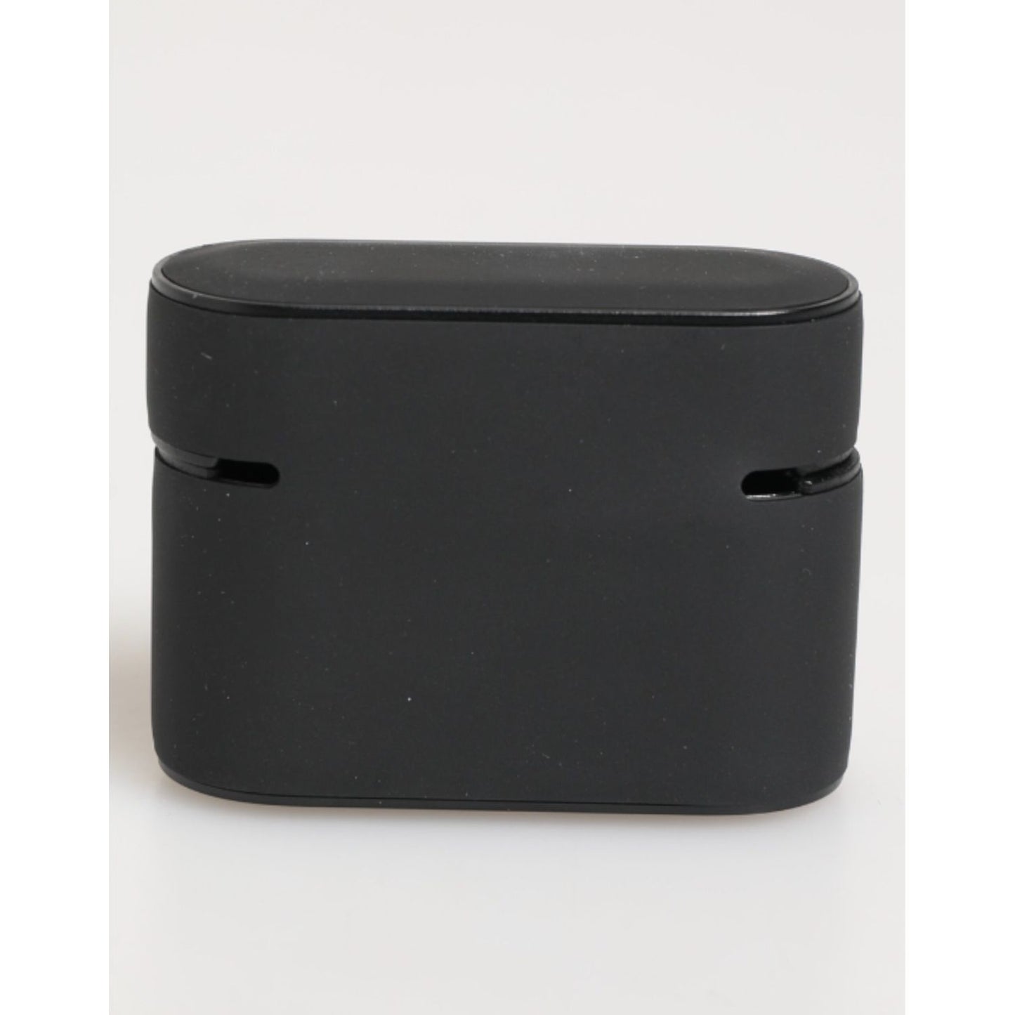 Dolce & Gabbana Black White Rubber Embossed Logo Accessory Airpods Case