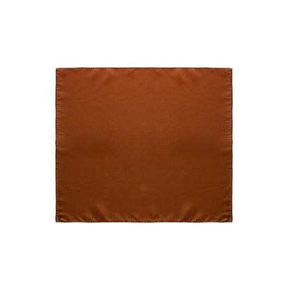 Dolce & Gabbana Brown Silk Pocket Square