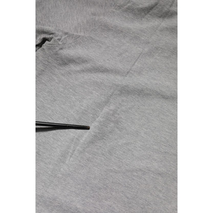 Dolce & Gabbana Gray DG Graphic Print Cotton Crewneck T-shirt