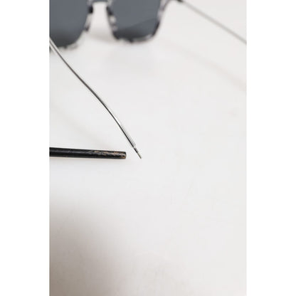Dolce & Gabbana Gray Havana Acetate Square DG4327 Eyewear Sunglasses