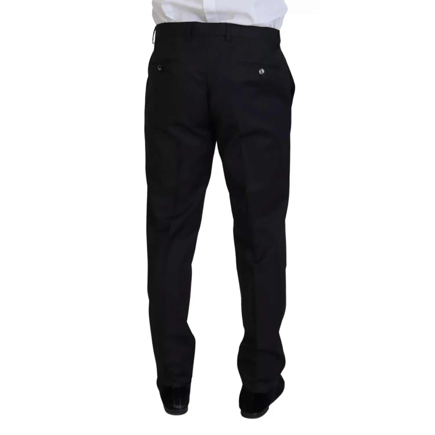 Dolce & Gabbana Melange Grey Wool 2 Piece MARTINI Suit