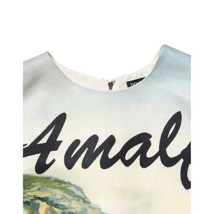 Dolce & Gabbana Multicolor Crystal Embellished Mini Dress