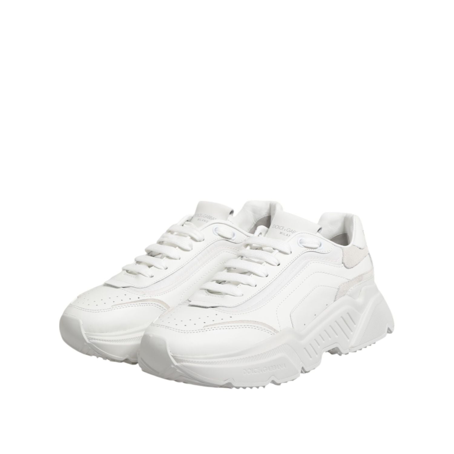 Dolce & Gabbana White Daymaster Low Top Men Sneakers Shoes