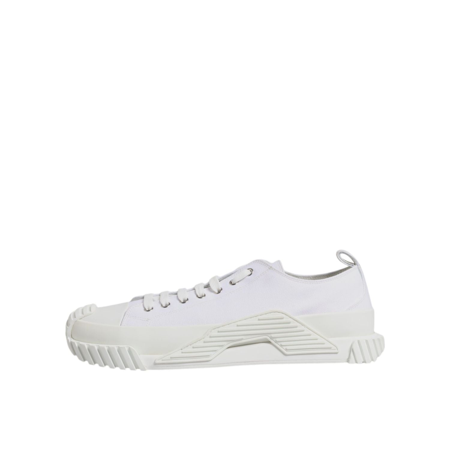 Dolce & Gabbana White Leather Low Top NS1 Sneakers Shoes