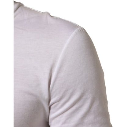 Dolce & Gabbana White Short Sleeves Round Neck Men Underwear T-shirt