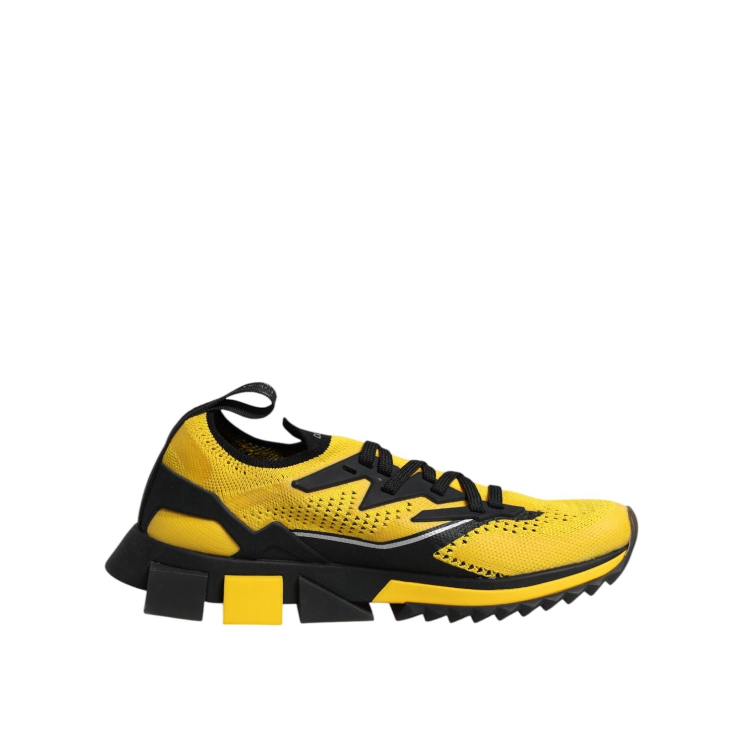 Dolce & Gabbana Yellow SORRENTO Sport Stretch Sneakers Shoes