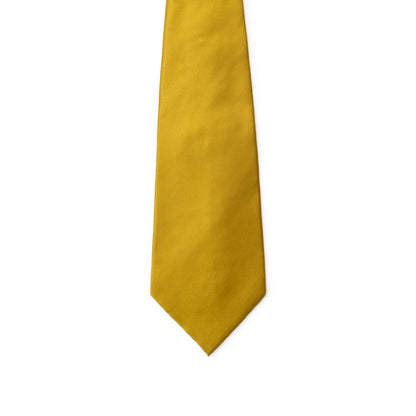 Dolce & Gabbana Yellow Silk Tie