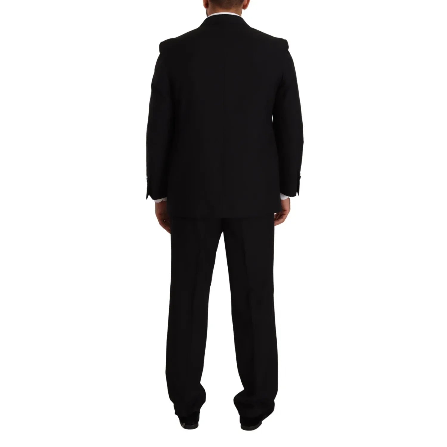 Domenico Tagliente Blue Polyester Single Breasted Formal 2 Piece Suit