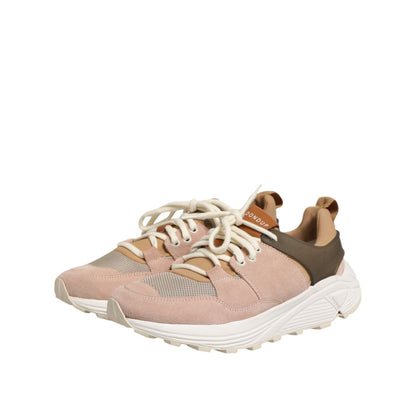 Dondup Multicolor Suede Low Top Women Sneakers Shoes Dondup