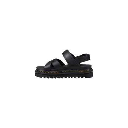 Dr. Martens Black Leather Flat Sandals Dr. Martens