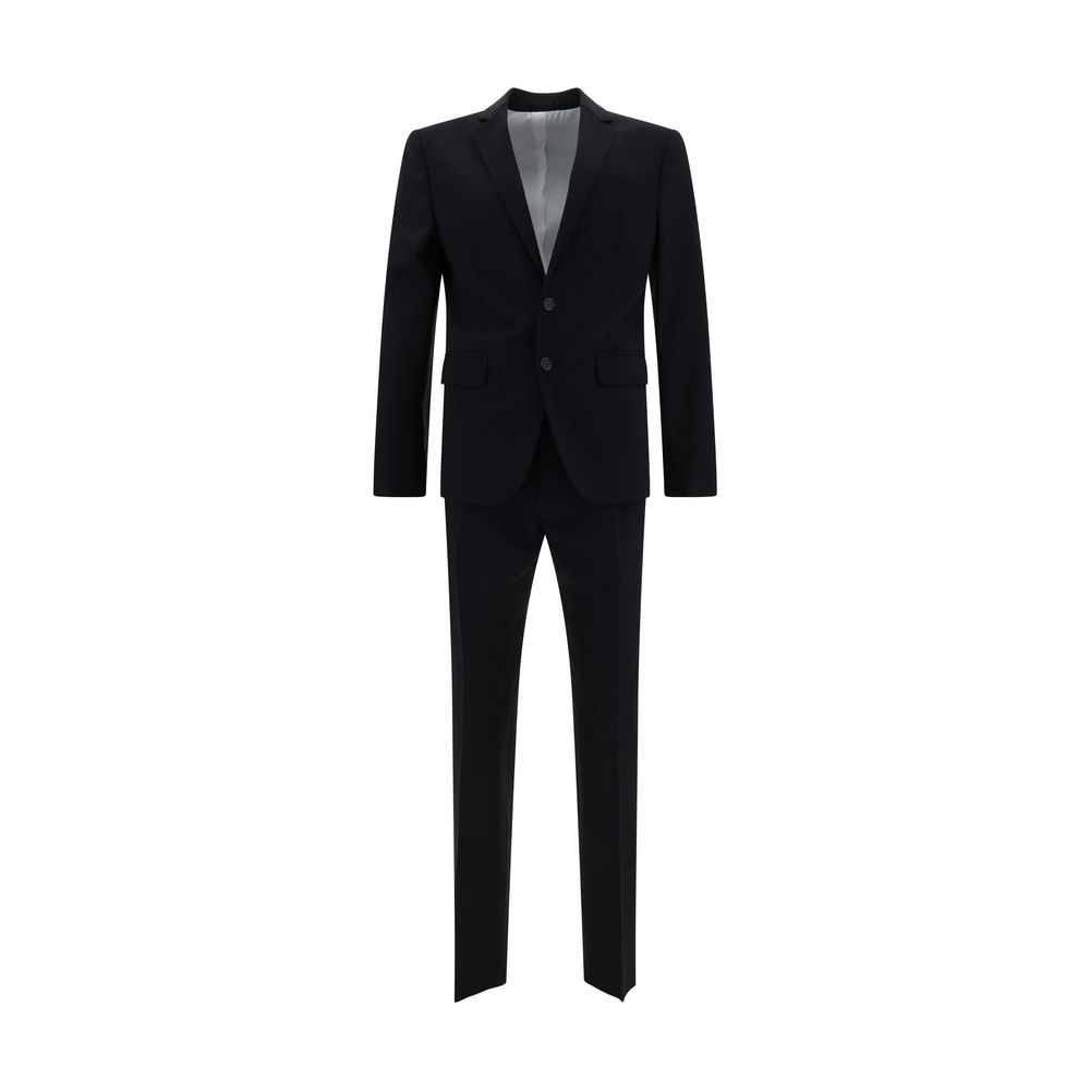Dsquared² Blue Fleece Wool Two-Piece Suit Dsquared²