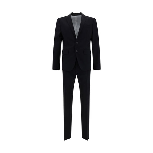 Dsquared² Blue Fleece Wool Two-Piece Suit Dsquared²